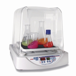 Benchtop shaking incubator Genie Temp-Shaker 300, with flask clamp