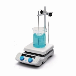 Slika Magnetic stirrer AREC Connect with temperature probe, rod, clamp