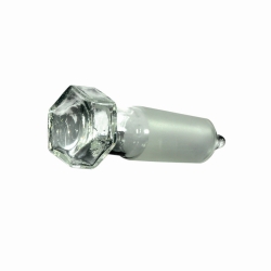 Slika LLG-Hexagonal hollow stoppers, borosilicate glass 3.3, pointed