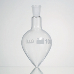 Slika Pear shape flasks with standard ground joint, borosilicate glass 3.3