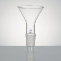 LLG-Powder funnel with NS cone, borosilicate glass 3.3