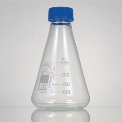 Slika LLG-Erlenmeyer flasks, borosilicate glass 3.3, with screw cap