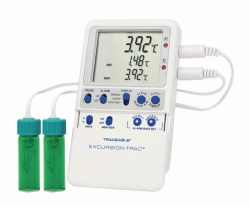 Temperature data logger Traceable<sup>&reg;</sup> Excursion-Trac&trade;, with 2 vaccine bottle probes