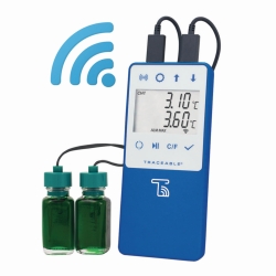 Wireless Temperature data logger TraceableLIVE<sup>&reg;</sup>, with 2 bottle probes