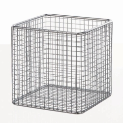 Slika Wire baskets square, stainless steel