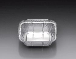Slika Aluminium containers, square