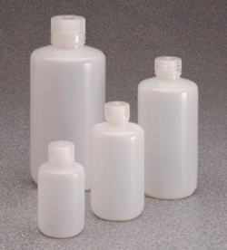 Narrow-mouth Bottles Nalgene&trade; with Low Particle Content Type 382099, PassPort IP2, HDPE, with screw cap, PP