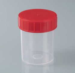 Slika Sample beakers, PP, with screw cap, LDPE