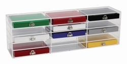 Slika Storage Rack for Microscope Slide Boxes, Acrylic