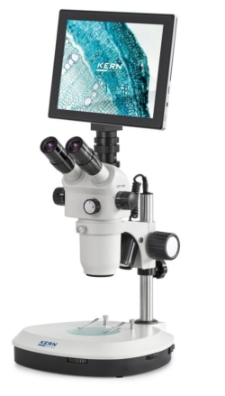 Stereo zoom microscope set OZP, with tablet camera