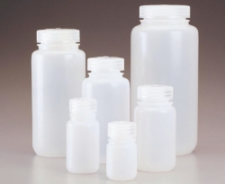 Wide mouth bottles Nalgene&trade;, LDPE, with screw cap, PP