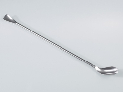 Sample spoons, stainless steel