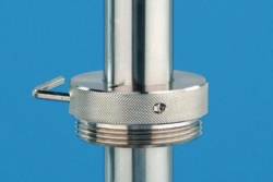 Screwthread connections for PP and PTFE drum pumps