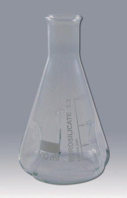 Culture flasks, borosilicate glass 3.3