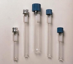 Slika Culture tubes, Borosilicate glass 3.3, screw cap