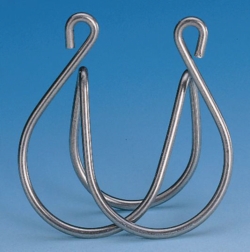 Ground joint clips for sleeve connections, wire, Chrome-nickel steel