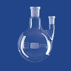 Slika Round bottom flasks with two necks, side neck parallel, DURAN<sup>&reg;</sup>