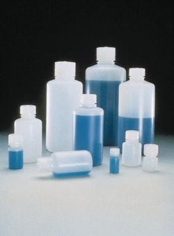 Narrow-mouth bottles Nalgene&trade;, HDPE, with screw cap, PP