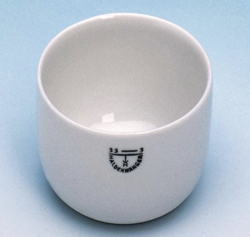Slika Incenerating dishes, porcelain, cylindrical form