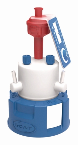 Safety Caps, GL/ S 40, with shut-off valve