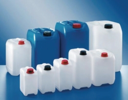 Industrial jerrycans, HDPE, with UN approval