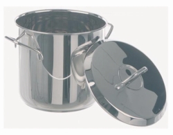 Laboratory pots (baths) with lid