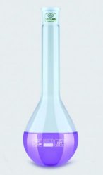 Kjeldahl flasks with ground neck, borosilicate glass 3.3