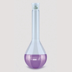 Slika Kjeldahl flasks with ground neck, borosilicate glass 3.3