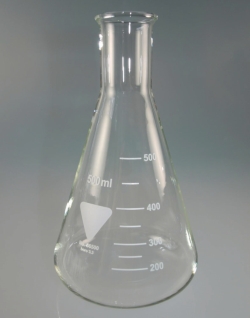 Slika Erlenmeyer flasks, Borosilicate glass 3.3, narrow neck