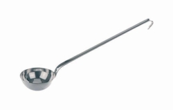 Slika Ladle scoops, flat handle, 18/10 steel