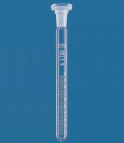 Test tubes, boro 3.3, with PP stopper