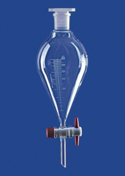 Slika Separating funnels, conical, borosilicate glass 3.3