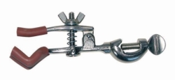 Burette clamps, nickel plated brass