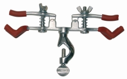 Burette clamps, nickel plated brass