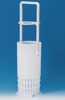 Slika Pipet baskets,PE-HD,for pipettes upto 360 mm, 145 x 495 mm high,