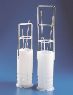 Slika Pipet baskets,PE-HD,for pipettes upto 460 mm, 145 x 645 mm high,