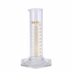 Slika Measuring cylinders, DURAN<sup>&reg;</sup>, low form, class B, amber stain graduation