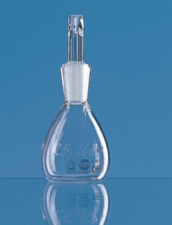 Pycnometers, Blaubrand<sup>&reg;</sup>, Borosilicate glass 3.3.