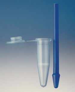 Slika Disposable Pellet pestles, PP, with reaction tube