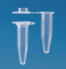 Slika Single PCR tubes with attached caps, PP
