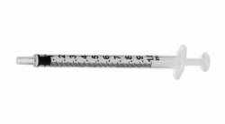 Fine Dosage Syringes SOL-M&trade;, 3-piece, without displacement spike