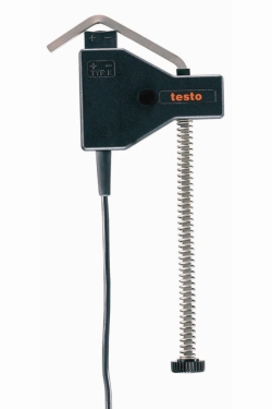 Pipe contact probe for testo measuring instruments