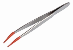 Slika Forceps with silicone-coated tips, stainless steel