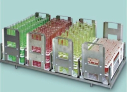 Slika Trays with test tube racks