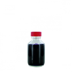 Slika Narrow-mouth bottles, glass, clear, PTFE-lined screw caps