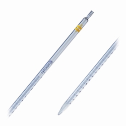 Slika LLG-Graduated pipettes, soda glass, class AS, type 3