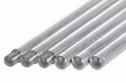 SUPPORT ROD,STEEL,GALVANIZED,12 MM O.D. 