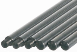 Support rods, stainless steel