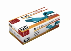 LLG-Disposable Gloves <I>strong</I>, Nitrile, Powder-Free