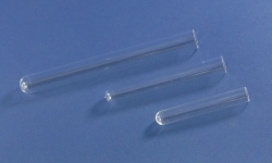 TEST TUBES,PS,ROUND,100 X 16 MM         